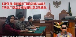 *Kapolri Lari dari Tanggung Jawab terkait Kasus Kriminalisasi Larshen Yunus oleh Polresta Pekanbaru*