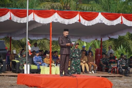 TMMD Reguler Ke-129 Kodim 1208/Sambas Resmi Dibuka, Satukan Langkah Membangun Negri Dari Desa TMMD Reguler Ke-129 Kodim 1208/Sambas Resmi Dibuka, Satukan Langkah Membangun Negri Dari Desa
