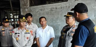Polres Sibolga Gandeng Tim Labfor Polda Sumut Lakukan Olah TKP Lanjutan Kebakaran Pasar Nauli