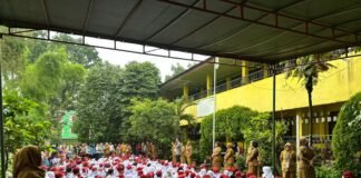 Sentuh Pelajar Tingkat SD, Densus 88 AT Berikan Imunitas Ideologi Terhadap Paham IRET