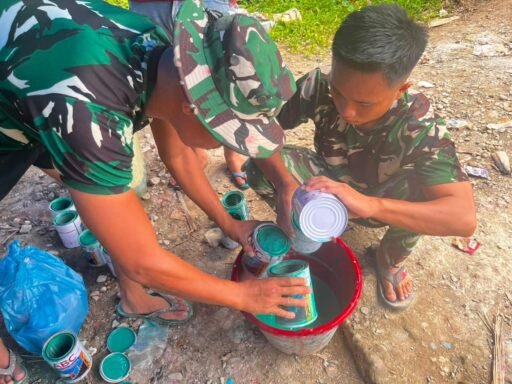 Bakti TNI untuk Rakyat Berbuah Nyata, Jembatan Gantung Sungai Sowu Segera Rampung Bakti TNI untuk Rakyat Berbuah Nyata, Jembatan Gantung Sungai Sowu Segera Rampung