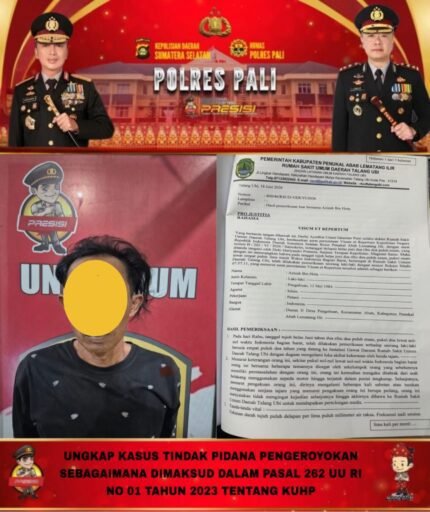 Terduga Pelaku Pengeroyokan di Benakat Minyak Diciduk Tim Beruang Hitam Polres PALI Terduga Pelaku Pengeroyokan di Benakat Minyak Diciduk Tim Beruang Hitam Polres PALI