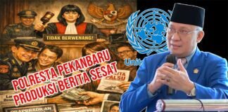 *Sesat Pikiran: Polresta Pekanbaru Lakukan Manipulasi Informasi Terkait Praperadilan Larshen Yunus*