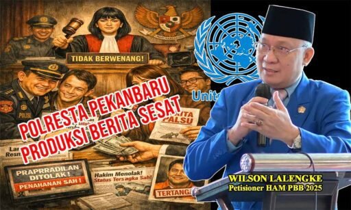 *Sesat Pikiran: Polresta Pekanbaru Lakukan Manipulasi Informasi Terkait Praperadilan Larshen Yunus* *Sesat Pikiran: Polresta Pekanbaru Lakukan Manipulasi Informasi Terkait Praperadilan Larshen Yunus*