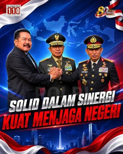 Sinergi TNI, Polri, dan Kejaksaan: Perkuat Kepercayaan Masyarakat, Wujudkan Indonesia Emas 2045. Sinergi TNI, Polri, dan Kejaksaan: Perkuat Kepercayaan Masyarakat, Wujudkan Indonesia Emas 2045.