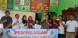 *PEMDES ARAH TIGA TETAP JADIKAN BLT-DD PROGRAM PRIORITAS, PENYALURAN DILAKUKAN DENGAN KEPEKAAAN HATI*