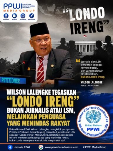 Wilson Lalengke Tegaskan “Londo Ireng” Bukan Jurnalis atau LSM, Melainkan Penguasa yang Menindas Rakyat Wilson Lalengke Tegaskan “Londo Ireng” Bukan Jurnalis atau LSM, Melainkan Penguasa yang Menindas Rakyat