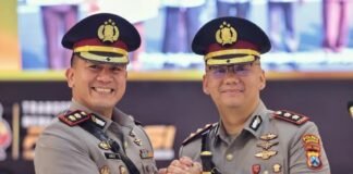 Mutasi Polri Bergulir, Tongkat Komando Polres Lamongan Resmi Beralih