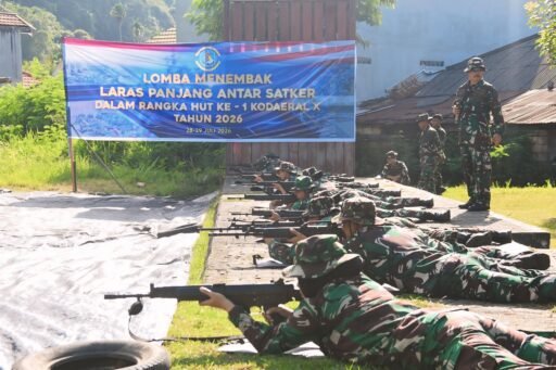 KODAERAL X GELAR LOMBA MENEMBAK ANTAR SATKER DALAM RANGKA HUT KODAERAL KE-1 TAHUN 2026 KODAERAL X GELAR LOMBA MENEMBAK ANTAR SATKER DALAM RANGKA HUT KODAERAL KE-1 TAHUN 2026