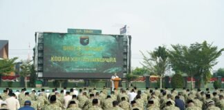 Upaya Lahir dan Batin, Ratusan Prajurit Kodam XII/Tpr Gelar Sholat Istisqo Memohon Hujan