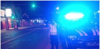 Polsek Ngimbang Gelar Patroli Blue Light Guna Menjaga Siskamtibmas Daerah Rawan Kriminal Di Wilayah Ngimbang