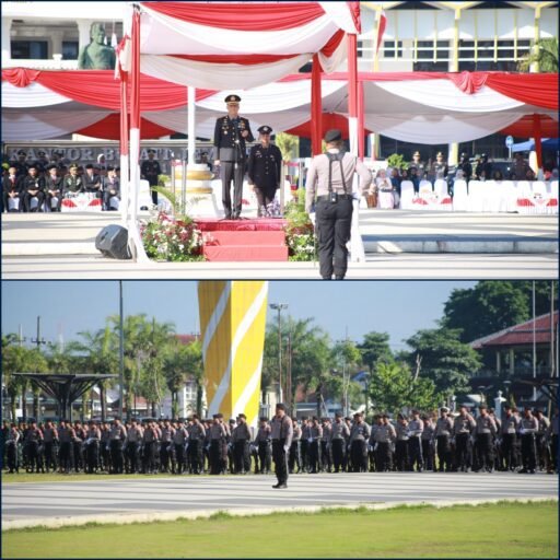 Polres Jember Gelar Upacara Hari Bhayangkara ke-80 di Alun-Alun Jember Polres Jember Gelar Upacara Hari Bhayangkara ke-80 di Alun-Alun Jember