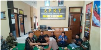 Polsek Ngimbang Gelar Kegiatan Tasyakuran Bersama Forkopimcam Dalam Rangka Hari Bhayangkara Ke 80