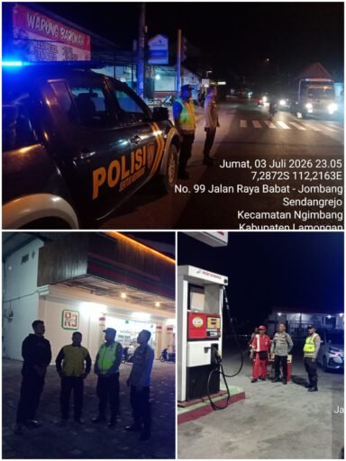 Polsek Ngimbang Gelar Patroli Blue Light Guna Menjaga Siskamtibmas Daerah Rawan Kriminal Di Wilayah Ngimbang Polsek Ngimbang Gelar Patroli Blue Light Guna Menjaga Siskamtibmas Daerah Rawan Kriminal Di Wilayah Ngimbang