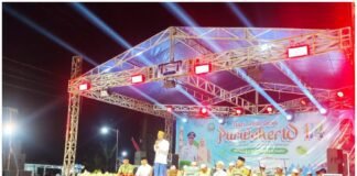Polsek Ngimbang Menghadiri Pengajian Umum Dalam Rangka Peringatan HUT Desa Purwokerto Ke 114