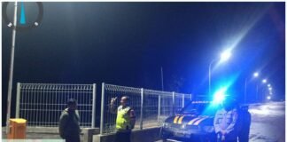 Pastikan Wilayah Ngimbang tetap Aman Polsek Ngimbang Gelar Patroli Blue Light 4C Di Malam Hari