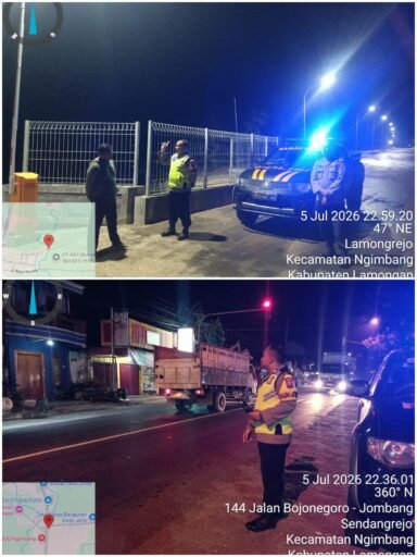 Pastikan Wilayah Ngimbang tetap Aman Polsek Ngimbang Gelar Patroli Blue Light 4C Di Malam Hari Pastikan Wilayah Ngimbang tetap Aman Polsek Ngimbang Gelar Patroli Blue Light 4C Di Malam Hari