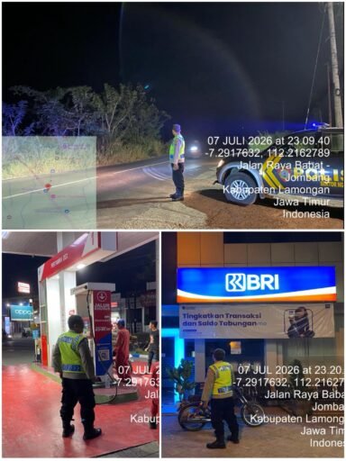 Guna Daya Cegah Dan Tangkal 4C Polsek Ngimbang Gencar Patroli Blue Light Di Daerah Rawan Guna Daya Cegah Dan Tangkal 4C Polsek Ngimbang Gencar Patroli Blue Light Di Daerah Rawan
