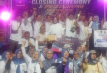 Pas One 86 Juara Badminton 3 ON 3 Alumni SMP Piala Ketua DPRD Kabupaten Bandung, Hj. Renie Rahayu Fauzi, SH.