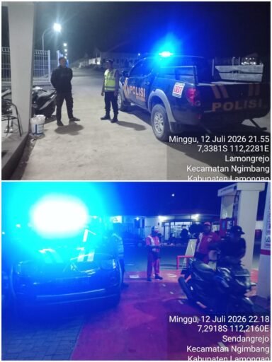 Polsek Ngimbang Gelar Patroli Blue Light Guna Menjaga Siskamtibmas Daerah Rawan Kriminal Di Wilayah Ngimbang Polsek Ngimbang Gelar Patroli Blue Light Guna Menjaga Siskamtibmas Daerah Rawan Kriminal Di Wilayah Ngimbang