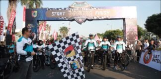 Fun Bike HUT Bhayangkara ke-80 Polres Jember Meriah, Warga Situbondo Boyong Hadiah Utama Mobil