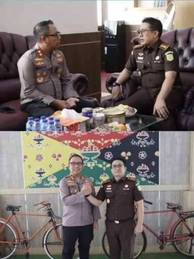 *KAPOLRES MUKOMUKO ERATKAN SINERGI ANTAR APARAT PENEGAK HUKUM MELALUI SILATURAHMI KHUSUS KE KEJARI MUKOMUKO* *KAPOLRES MUKOMUKO ERATKAN SINERGI ANTAR APARAT PENEGAK HUKUM MELALUI SILATURAHMI KHUSUS KE KEJARI MUKOMUKO*