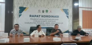 Gandeng FKS, Kadisdik PALI Komitmen Dongkrak Mutu Pendidikan Tanpa Intimidasi.