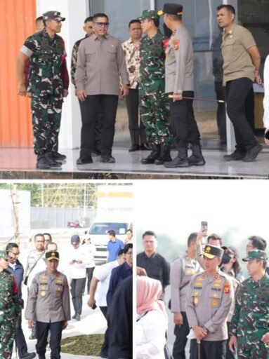 Bersama Pangdam II/ Sriwijaya Kapolda SumSel Pastikan Pengamanan RI.2 Berjalan Aman Dan Humanis Bersama Pangdam II/ Sriwijaya Kapolda SumSel Pastikan Pengamanan RI.2 Berjalan Aman Dan Humanis