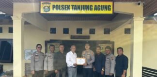 KPK-ME Apresiasi Kapolsek Tanjung Agung Atas Komitmen Menjaga Kantibmas Dan Melayani Masyarakat