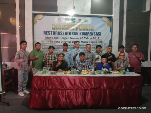 Diskusi Publik PALI: Menuntut Keadilan Ruang dan Pembaruan Tarif Kompensasi Seismik. Diskusi Publik PALI: Menuntut Keadilan Ruang dan Pembaruan Tarif Kompensasi Seismik.