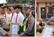 Harumkan Nama Atlit Karate Polres Muara Enim Raih 4 Medali DiKapolda Cup 2026,Kapolres Beri Aspresiasi