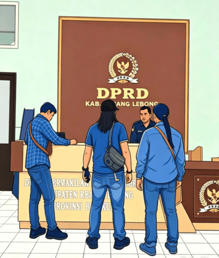 Perwakilan Jurnalis Serahkan Laporan Dugaan Pelanggaran Etik Oknum Anggota DPRD Rejang Lebong Berinisial R. Perwakilan Jurnalis Serahkan Laporan Dugaan Pelanggaran Etik Oknum Anggota DPRD Rejang Lebong Berinisial R.
