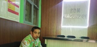 14 Toilet Bersih SDN Magung 01, 6 Toilet Bilik Perempuan, 6 Bilik Laki-Laki, 1 Ruang KS, 1 Toilet Ruang Guru