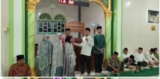 Ketua DPRD Pasaman Pimpin Safari Ramadan di Masjid Raya Rumah Nan XXX Nagari Aia Manggih
