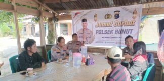 Polsek Bunut Gelar “Jumat Curhat”, Ajak Warga Wujudkan Kamtibmas Kondusif