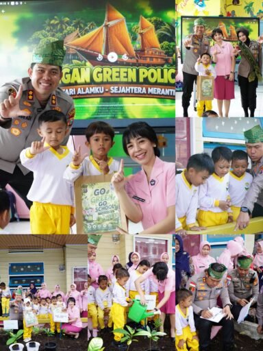 Green Policing Goes to School, Ketua Bhayangkari Meranti Edukasi Anak TK Selamatkan Mangrove dan Gambut Green Policing Goes to School, Ketua Bhayangkari Meranti Edukasi Anak TK Selamatkan Mangrove dan Gambut