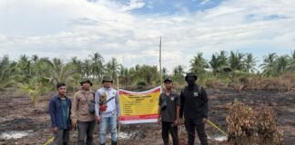 Polres Meranti tangkap Terduga Pelaku Kharhutla di Tanjung Gemuk Barang Bukti Diamankan.