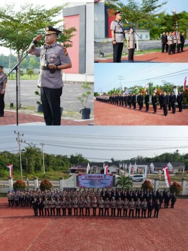 Kapolres Gede Adi Pimpin Hari Juang Polri 2026 di Meranti, Dorong Personel Perkuat Pelayanan Humanis Kapolres Gede Adi Pimpin Hari Juang Polri 2026 di Meranti, Dorong Personel Perkuat Pelayanan Humanis