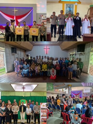 Minggu Kasih Polres Meranti Sasar 8 Gereja, Sampaikan Pesan Kamtibmas, Karhutla dan Pilkades Minggu Kasih Polres Meranti Sasar 8 Gereja, Sampaikan Pesan Kamtibmas, Karhutla dan Pilkades