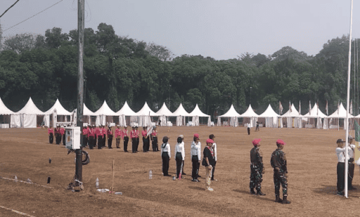 GELADI BERSIH UPACARA PEMBUKAAN JAMBORE NASIONAL XII DI BUMPER CIBUBUR, DIHADIRI OLEH KETUA KWARTIR NASIONAL GELADI BERSIH UPACARA PEMBUKAAN JAMBORE NASIONAL XII DI BUMPER CIBUBUR, DIHADIRI OLEH KETUA KWARTIR NASIONAL