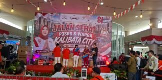 Menjelang HUT RI ke-81, 1.400 Warga dari 18 Tower Kalibata City Jalan Sehat Bersama