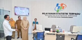 Wagub NTB Apresiasi Sensus Ekonomi Capai 94 Persen