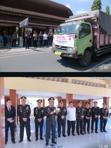 Kapolda NTB Kirim 8 Truk Bantuan dan Tim Trauma Healing untuk Korban Gempa NTT Kapolda NTB Kirim 8 Truk Bantuan dan Tim Trauma Healing untuk Korban Gempa NTT