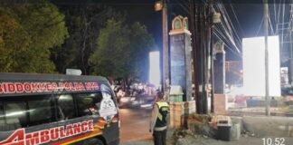 Patroli Rinjani Presisi Biddokkes Polda NTB Sambangi Taman Budaya Mataram, Ajak Warga Jaga Kamtibmas