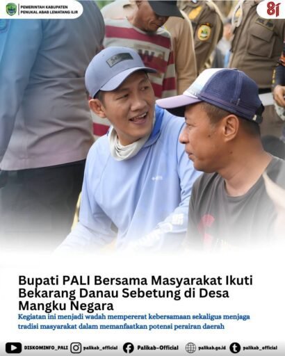 Ribuan Warga Tumpah Ruah di Danau Sebetung, Meriahkan Tradisi Berburu Ikan “Bekarang” Bersama Pemkab PALI Ribuan Warga Tumpah Ruah di Danau Sebetung, Meriahkan Tradisi Berburu Ikan “Bekarang” Bersama Pemkab PALI