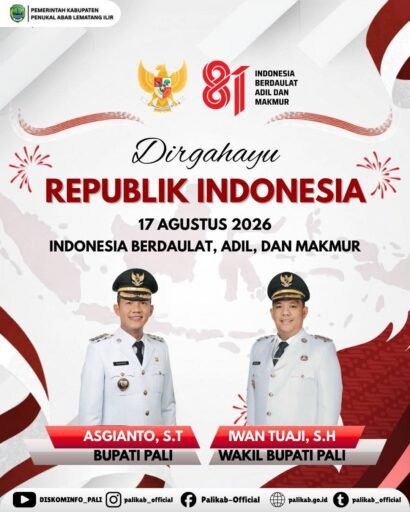 PALI Bergerak Bersama, Jadikan Momentum 17 Agustus sebagai Pemersatu Bangsa! PALI Bergerak Bersama, Jadikan Momentum 17 Agustus sebagai Pemersatu Bangsa!