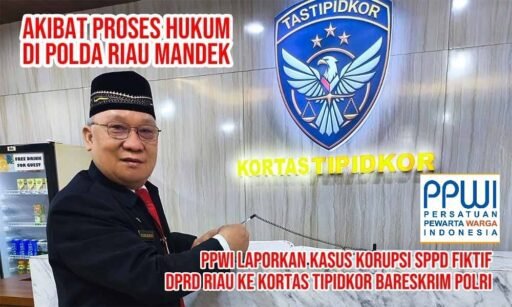 *Menembus Tembok Imunitas, PPWI Desak Mabes Polri Ambil Alih Kasus Korupsi SPPD Fiktif DPRD Riau* *Menembus Tembok Imunitas, PPWI Desak Mabes Polri Ambil Alih Kasus Korupsi SPPD Fiktif DPRD Riau*