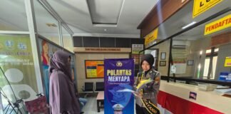 Polantas Menyapa, Satlantas Polres Jember Perkuat Pelayanan Transparan di Samsat Kaliwates