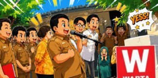 Reynaldy Lakukan Penyegaran Birokrasi, 52 Pejabat Pemkab Subang Resmi Dilantik.