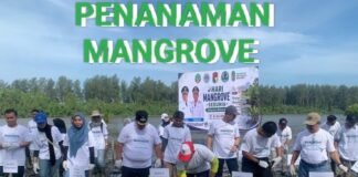 *BUPATI MUKOMUKO PIMPIN LANGKAH KONSERVASI: SERIBU BATANG MANGROVE DITANAM PERINGATI HARI MANGROVE SEDUNIA*